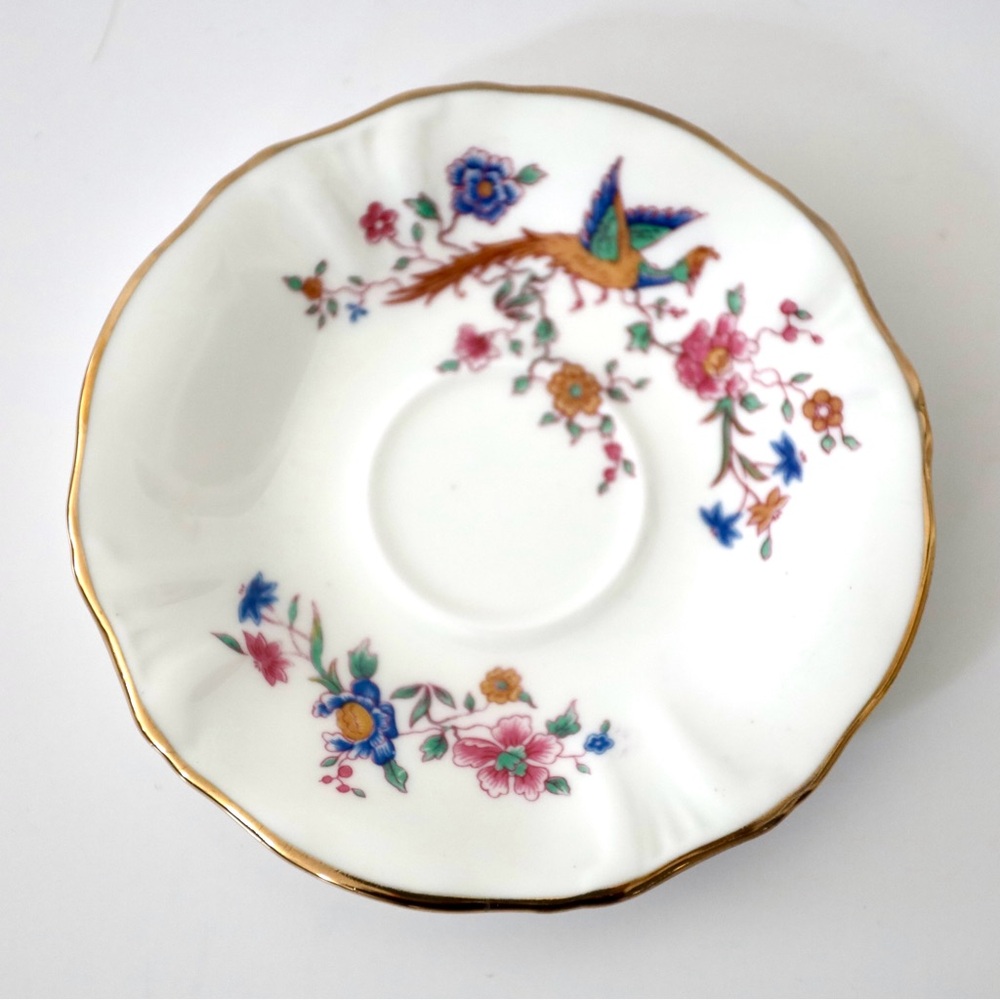 Hammersley BIRD OF PARADISE‎ Fine Bone China Made In England Saucer Plate 5"